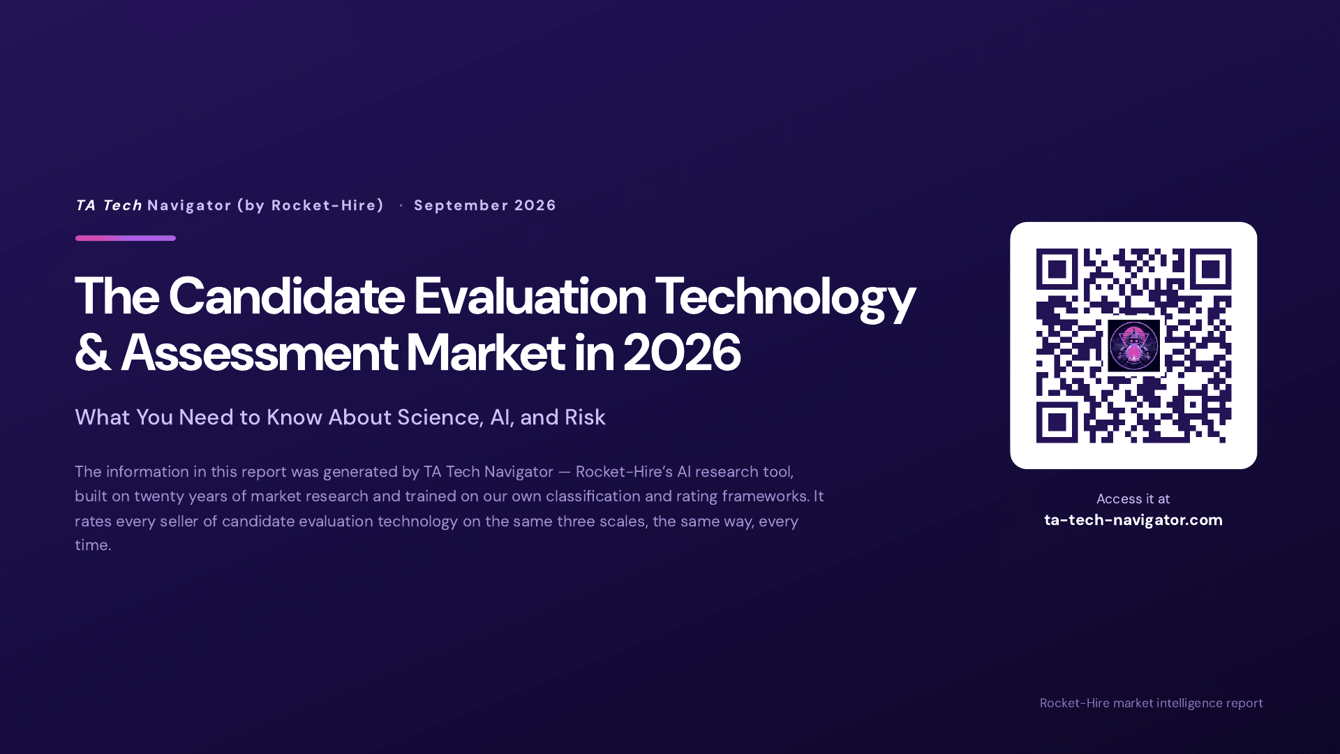 The Candidate Evaluation Technology and Assessment Market in 2026 cover